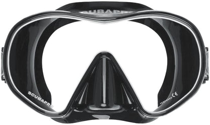 Scubapro Solo Mask - Black/White-Black Skirt - 18