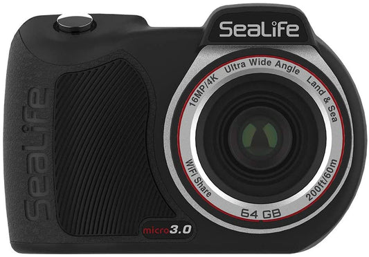 SeaLife Custom Sealife Micro 3.0 Camera 64GB 16mp 4K Sealife Micro 3.0 Camera 64GB 16mp 4K