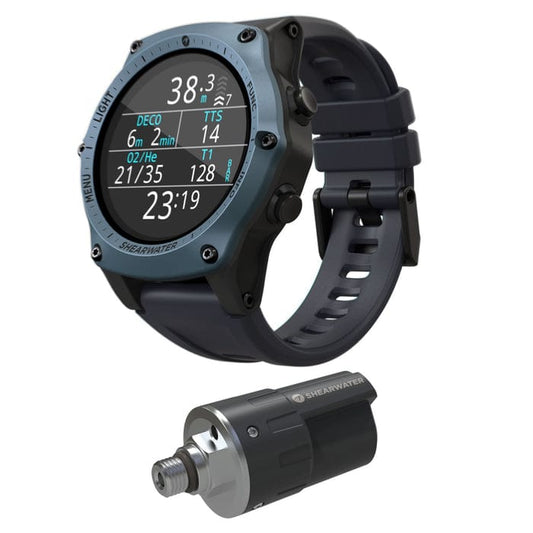 Shearwater Teric with Swift Transmitter - Blue Watch and Swift Transmitter - 1