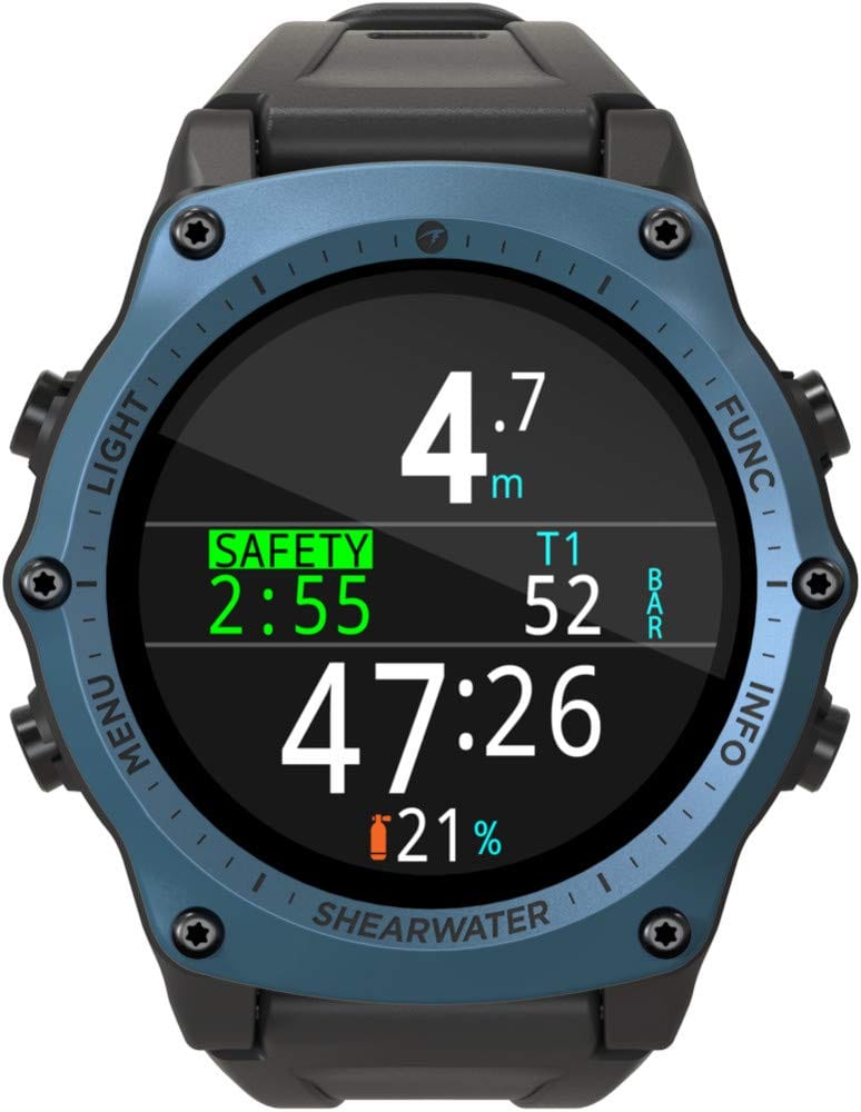 Shearwater Teric Watch Computer - Blue Bezel - 3