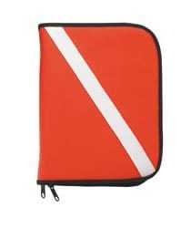 Trident 3 RING ZIPPER BINDER WITH DIVE FLAG - Trident 3 RING ZIPPER BINDER WITH DIVE FLAG - 1
