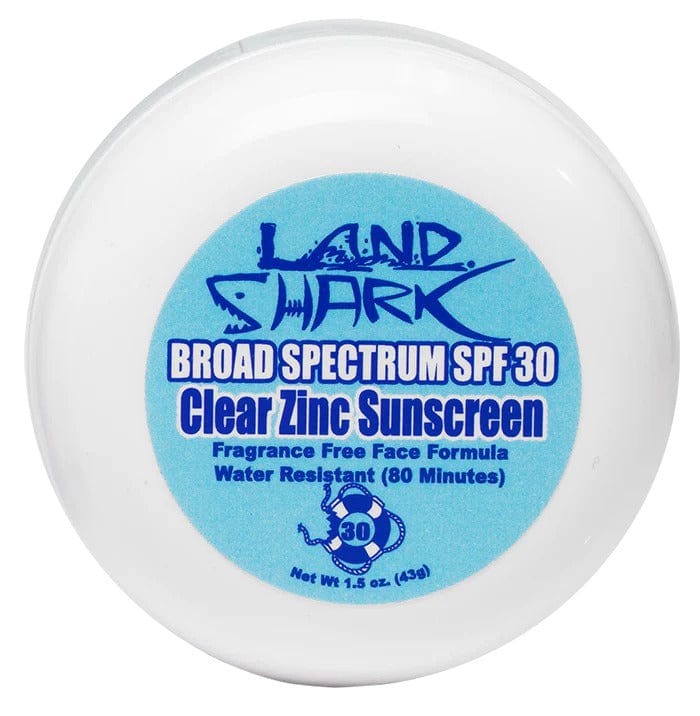 Tropical Seas Related Land Shark Clear Zinc Sunscreen SPF 30 Land Shark Zinc Sunscreen