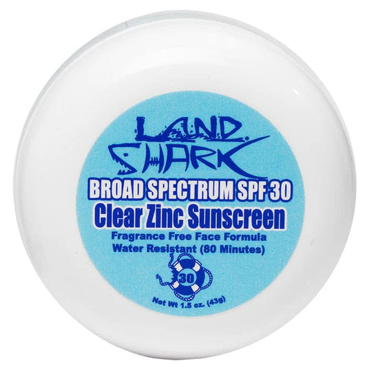 Land Shark Zinc Sunscreen - Land Shark Clear Zinc Sunscreen SPF 30 - 1