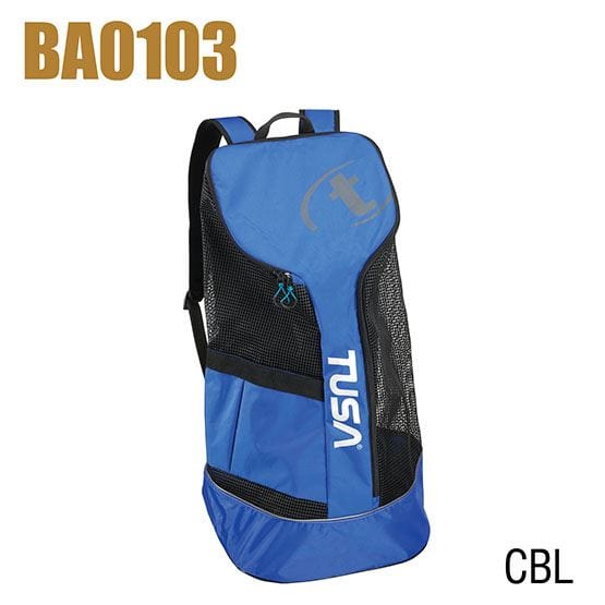 Tusa Mesh Backpack Gear Bag - Black - 5
