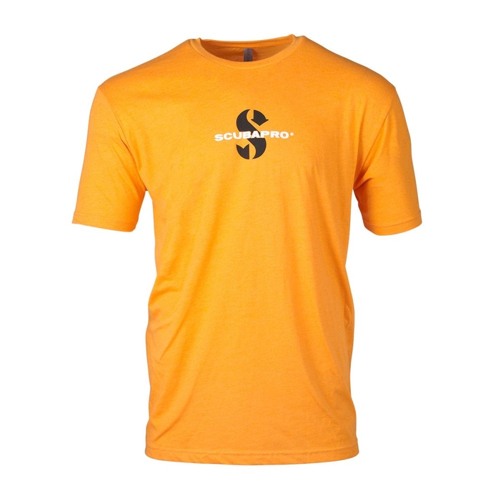 Scubapro Short Sleeve Mens Crew T-Shirt Orange - Large - 17
